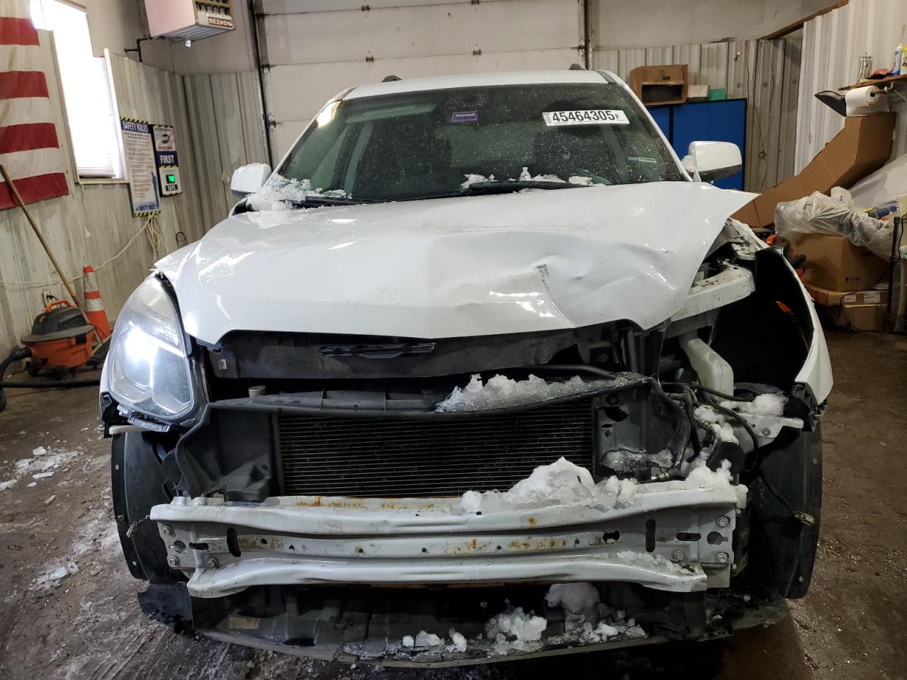 2017 Chevrolet Equinox VIN 2GNFLFEK1H6277345 Copart auction photo, front end / minor dent/scratches damage thumbnail 5