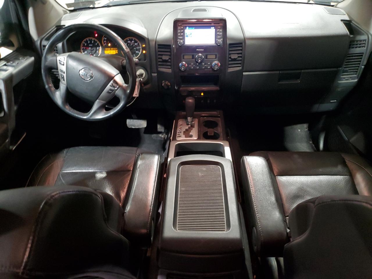 2013 Nissan Titan VIN 1N6AA0EC1DN301354 Copart auction photo, rear end damage thumbnail 8