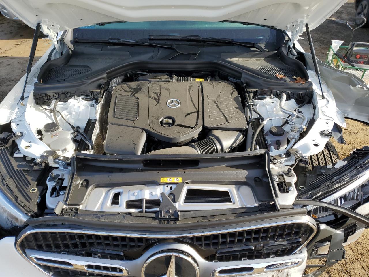 2024 Mercedes-Benz GLC VIN W1NKM4HB6RF208185 Copart auction photo, biohazard/chemical / front end damage thumbnail 13