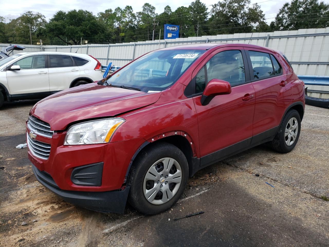 2015 Chevrolet Trax VIN KL7CJKSB3FB159643