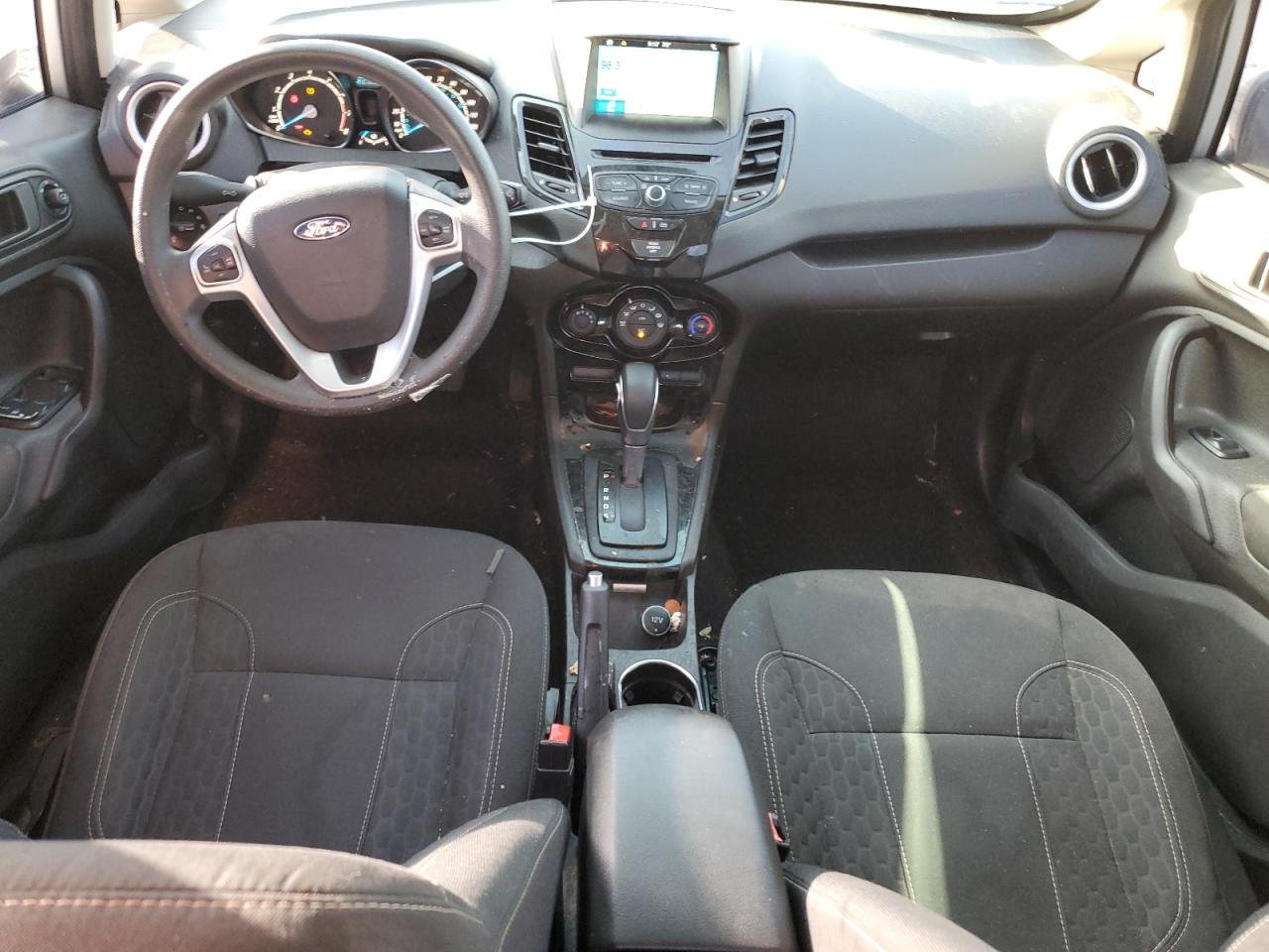 2019 Ford Fiesta VIN 3FADP4EJ5KM107184 Copart auction photo, front end damage thumbnail 8