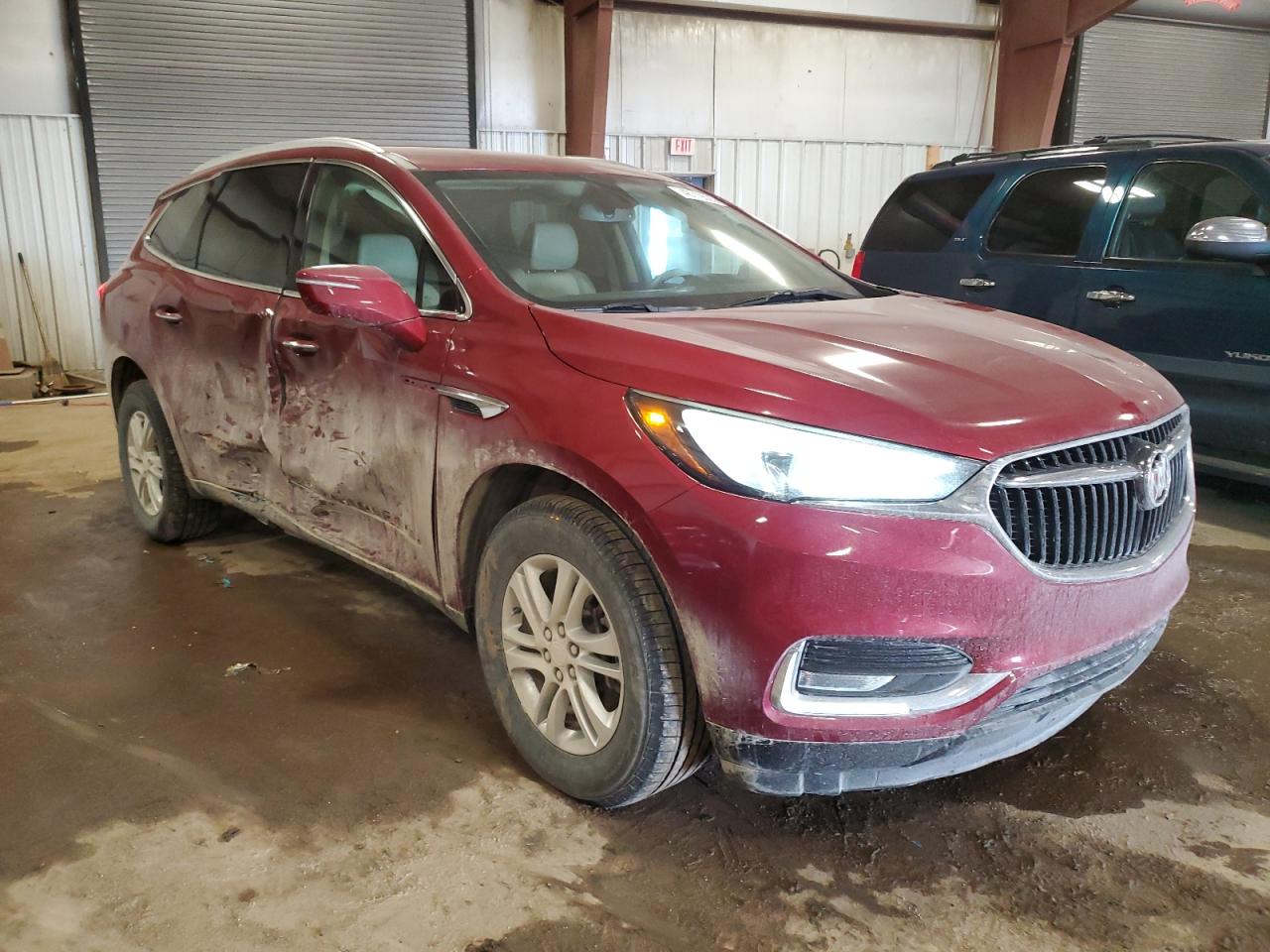 2018 Buick Enclave VIN 5GAEVAKW1JJ158262 Copart auction photo, side damage thumbnail 4