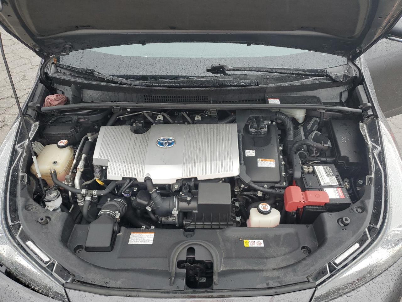 2020 Toyota Prius VIN JTDKARFU3L3122598 Copart auction photo, side / front end damage thumbnail 13