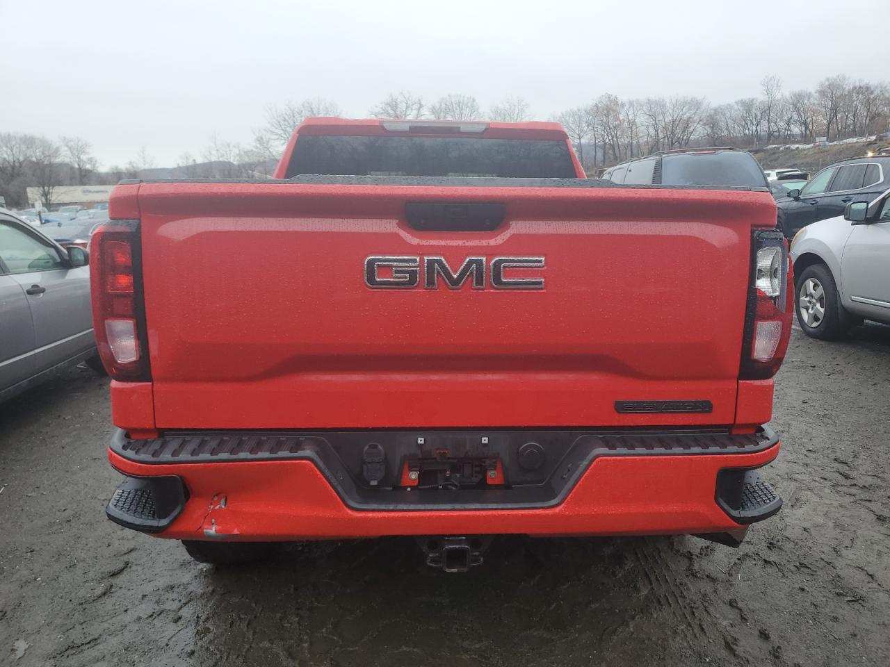 2021 GMC Sierra VIN 1GTU9CET8MZ252317 Copart auction photo, all over / undercarriage damage thumbnail 6
