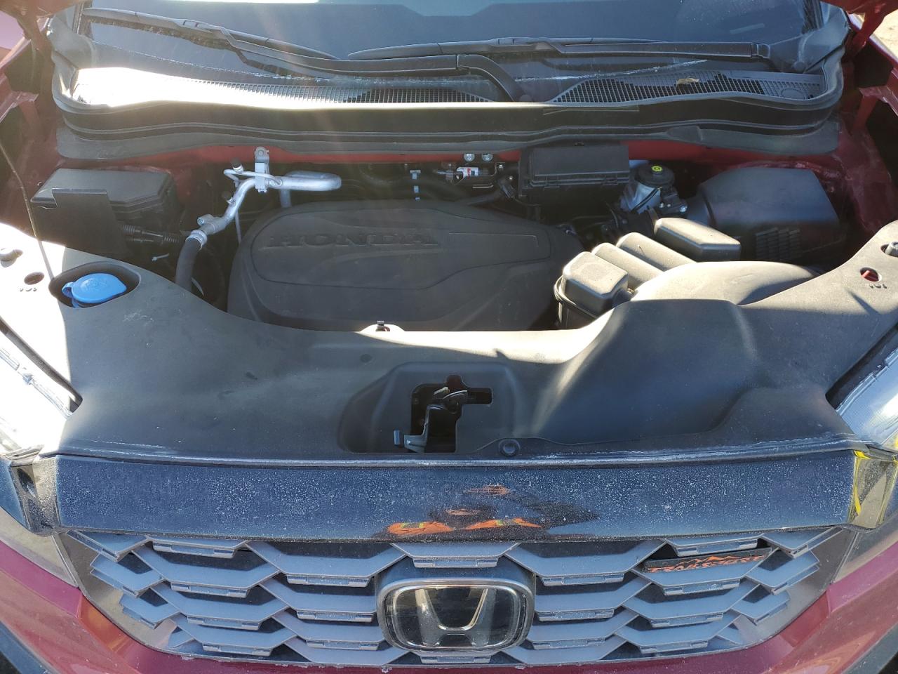 2022 Honda Passport VIN 5FNYF8H63NB029087 Copart auction photo, all over damage thumbnail 11