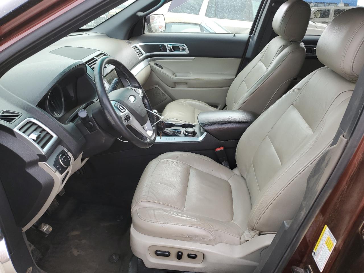 2015 Ford Explorer VIN 1FM5K8D86FGA54803 Copart auction photo, side damage thumbnail 7