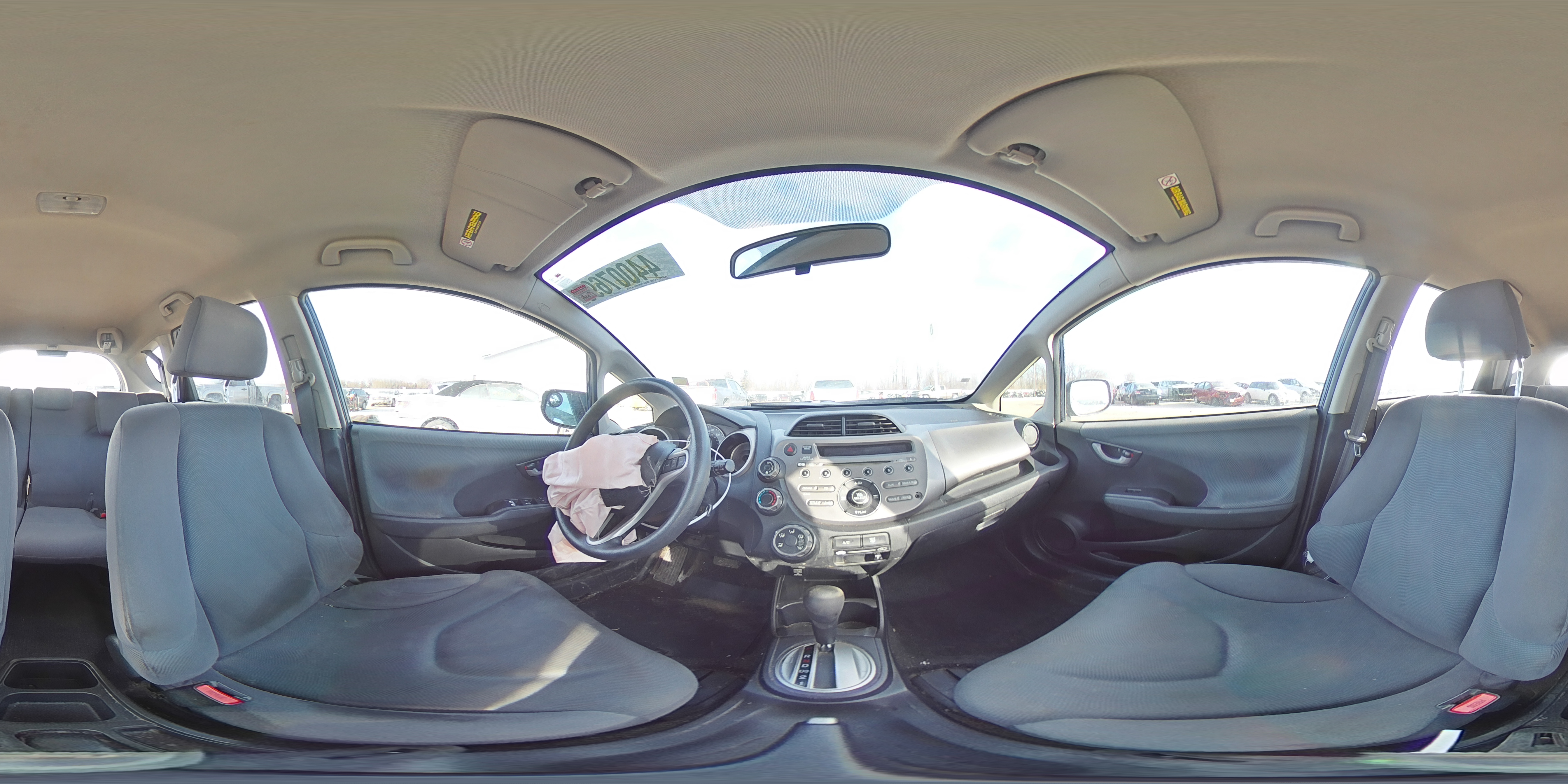 2012 Honda Fit VIN JHMGE8H3XCC021291 Copart auction photo, front end / minor dent/scratches damage thumbnail 13
