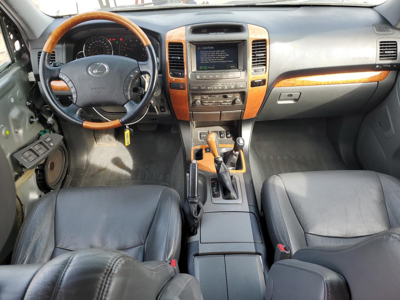 2005 Lexus GX VIN JTJBT20X350091262 Copart auction photo, all over damage thumbnail 8