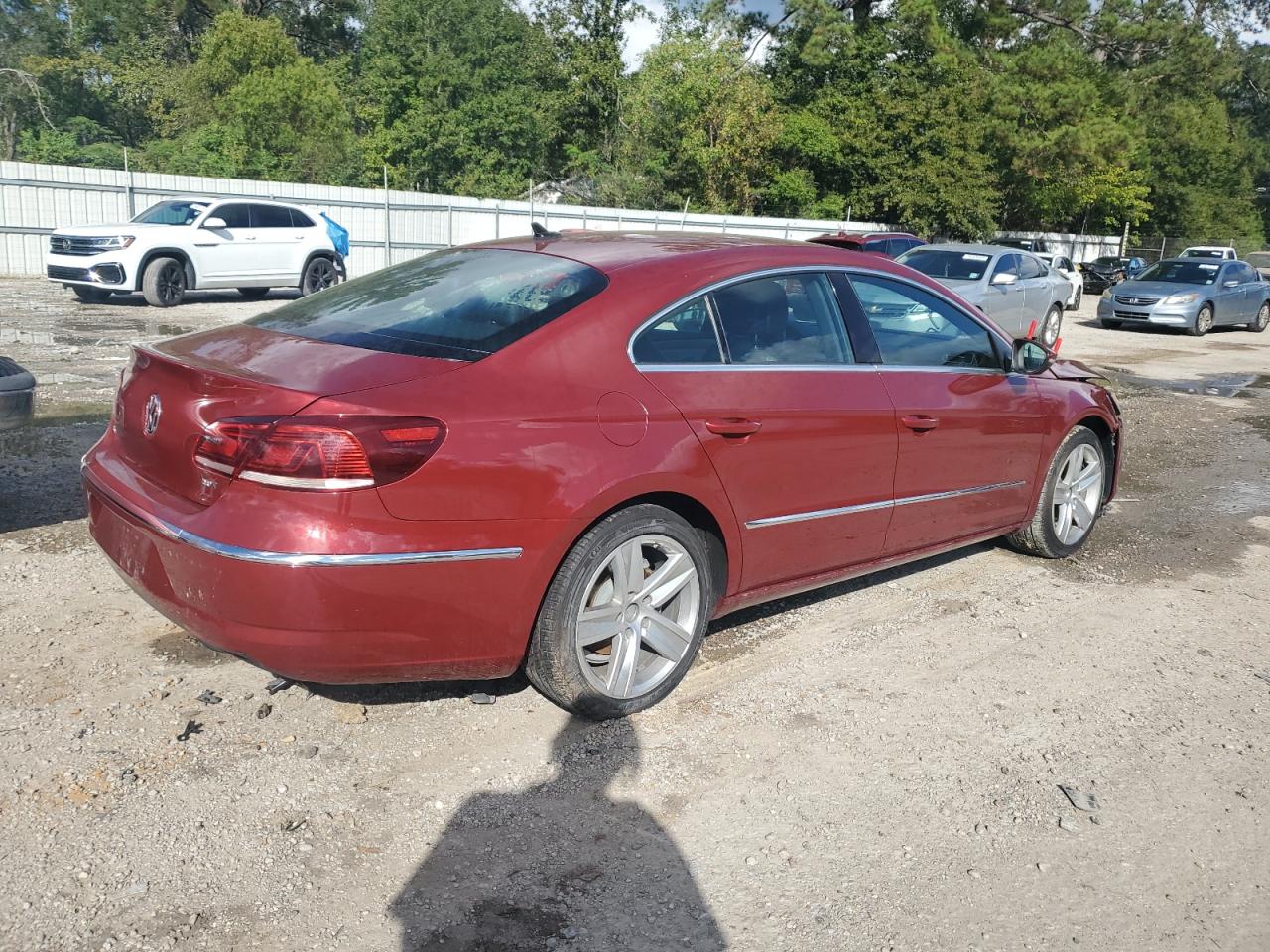 2013 Volkswagen Passat CC VIN WVWBP7AN5DE547863 Copart auction photo, front end damage thumbnail 3