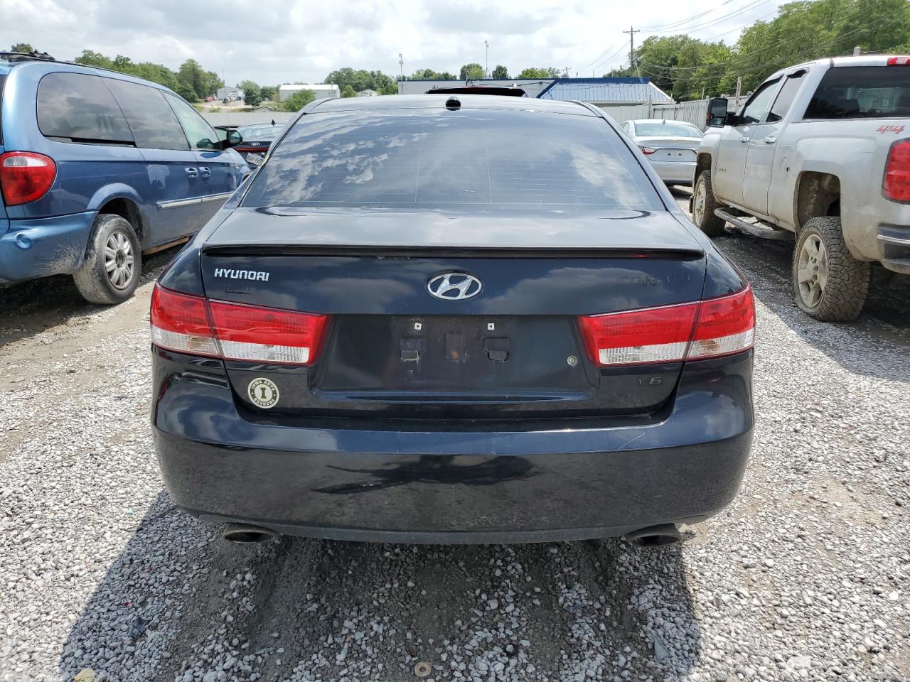 2008 Hyundai Sonata VIN 5NPEU46F18H341094 Copart auction photo, all over damage thumbnail 6