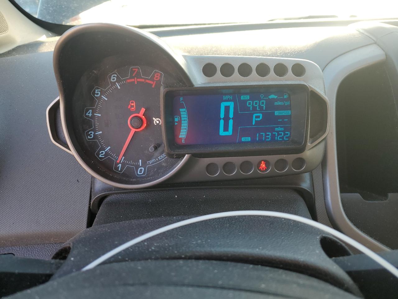 2015 Chevrolet Sonic VIN 1G1JC5SH9F4143728 Copart auction photo, front end / rear end damage thumbnail 9