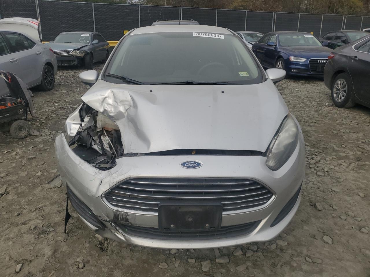 2019 Ford Fiesta VIN 3FADP4BJ5KM132199 Copart auction photo, front end damage thumbnail 5