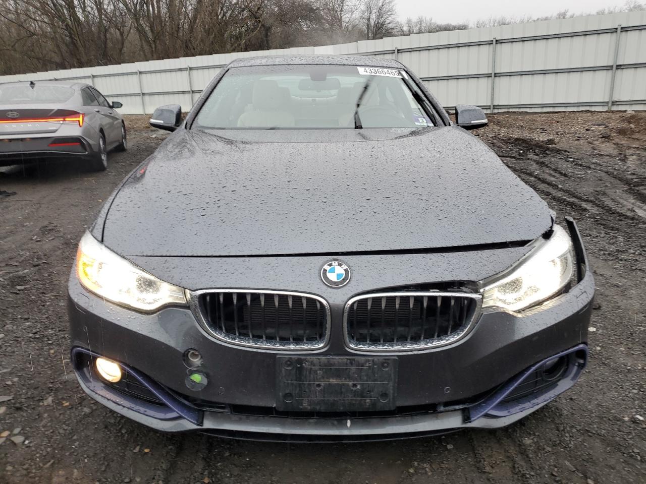 2017 BMW 4er VIN WBA4R9C55HK878457 Copart auction photo, front end damage thumbnail 5