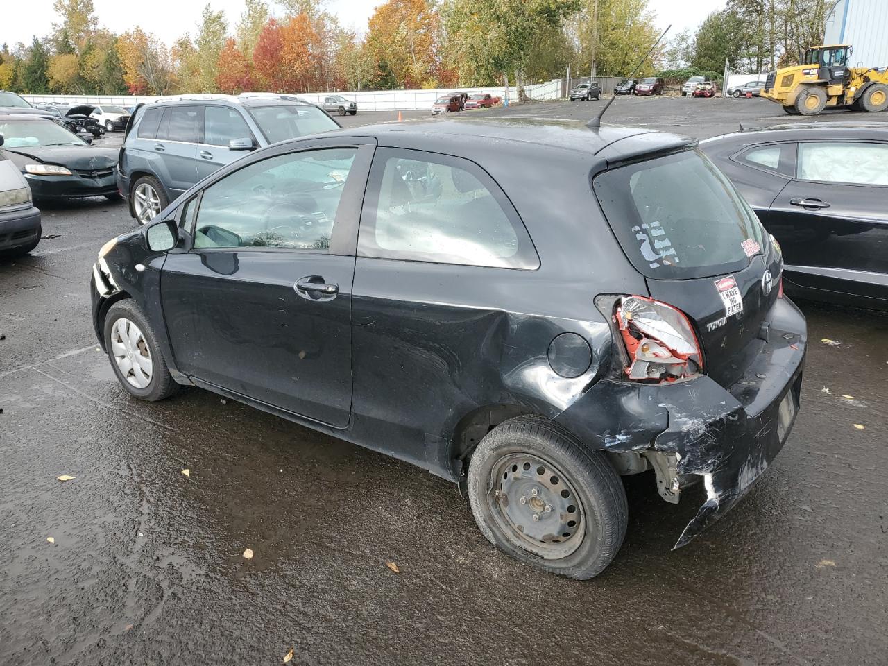 2008 Toyota Yaris VIN JTDJT923285199302 Copart auction photo, rear end / front end damage thumbnail 2