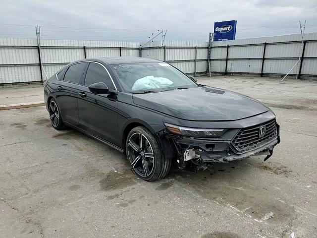 2024 Honda Accord VIN 1HGCY2F53RA089866 Copart auction photo, front end / side damage thumbnail 10