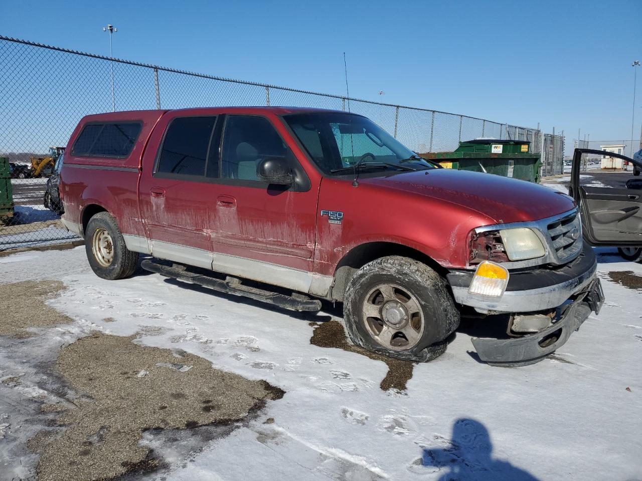 2003 Ford F-150 VIN 1FTRW07L53KD85831 Copart auction photo, all over damage thumbnail 4