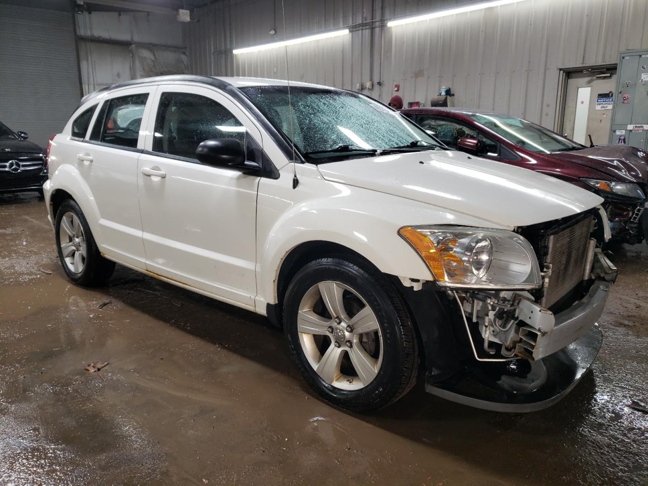 2010 Dodge Caliber VIN 1B3CB4HA3AD607968 Copart auction photo, front end / minor dent/scratches damage thumbnail 4