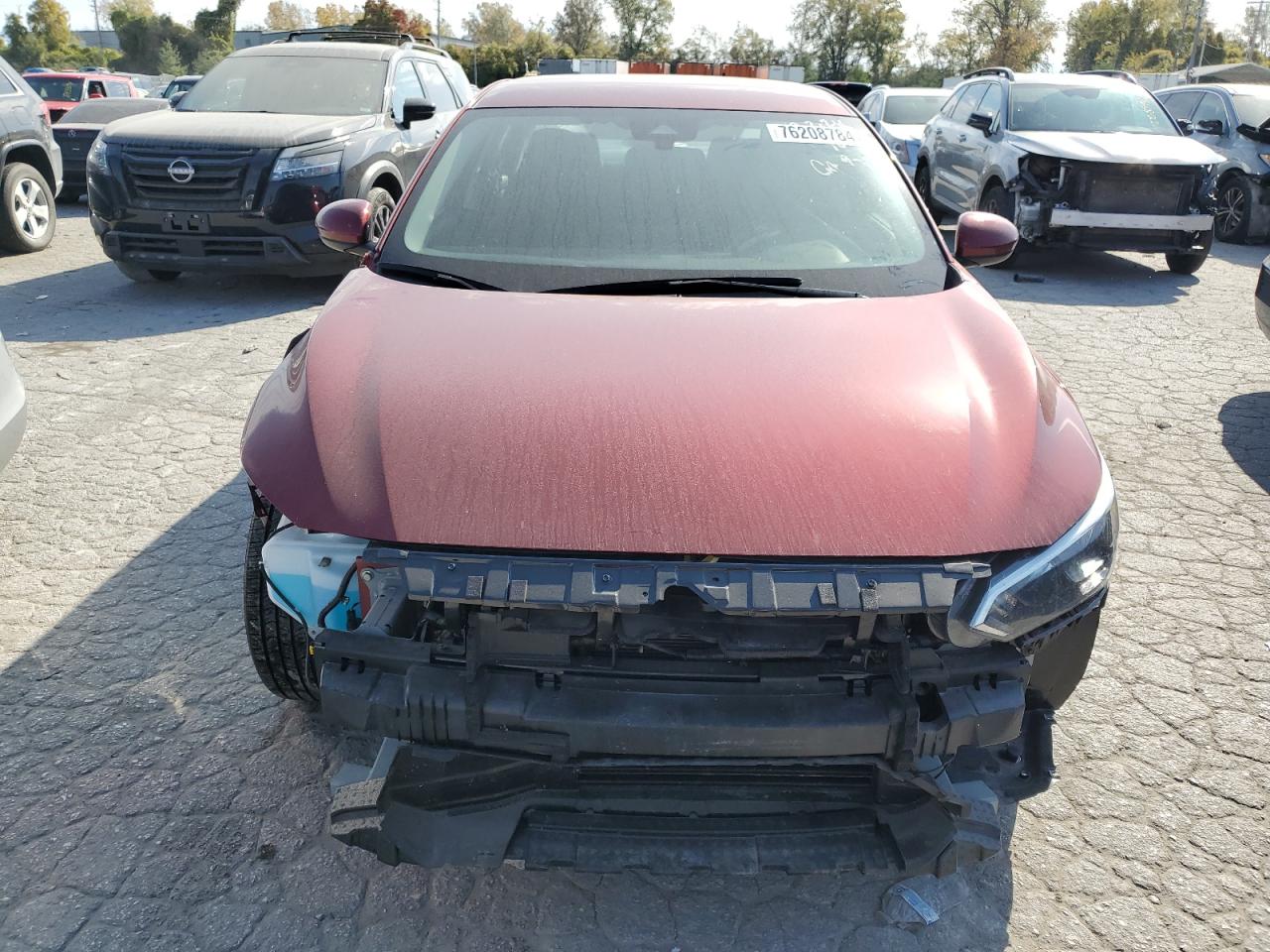 2024 Nissan Sentra VIN 3N1AB8CV1RY208463 Copart auction photo, front end / rear end damage thumbnail 5