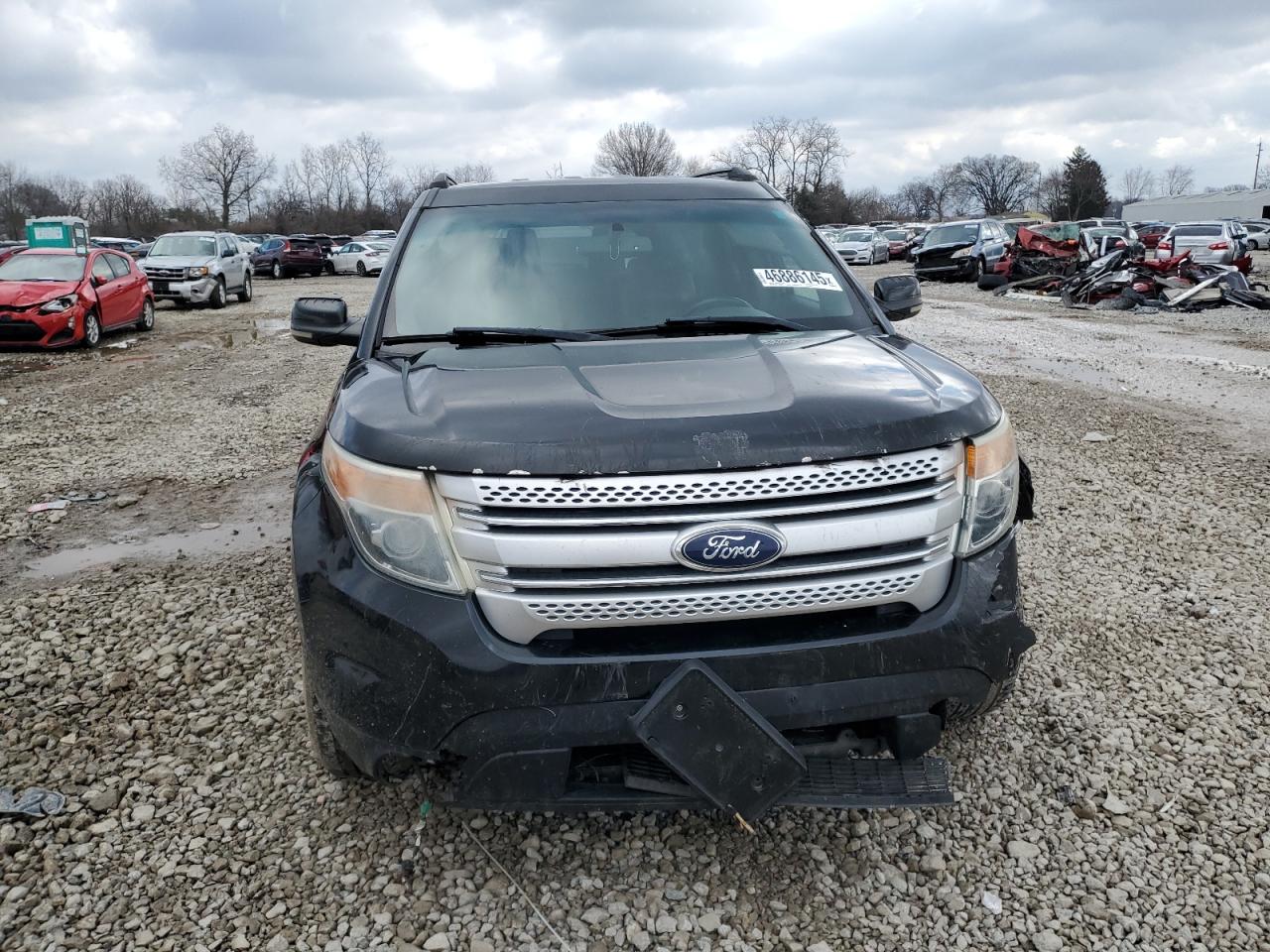 2013 Ford Explorer VIN 1FM5K7D80DGA10786 Copart auction photo, front end damage thumbnail 5