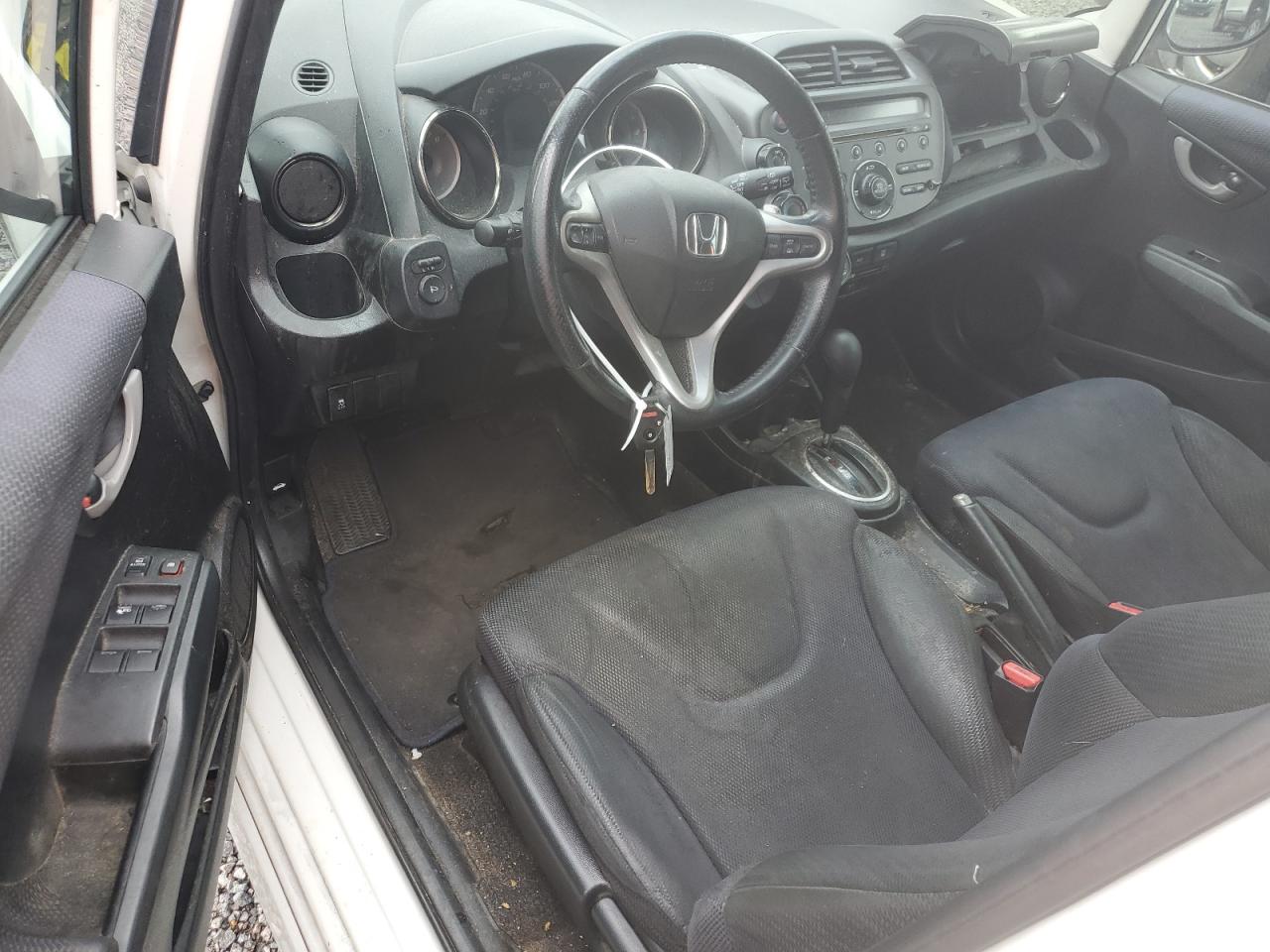 2013 Honda Fit VIN JHMGE8H58DC048122 Copart auction photo, front end / side damage thumbnail 8