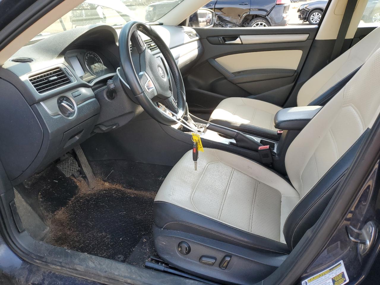 2014 Volkswagen Passat VIN 1VWBT7A34EC109582 Copart auction photo, rear end / front end damage thumbnail 7