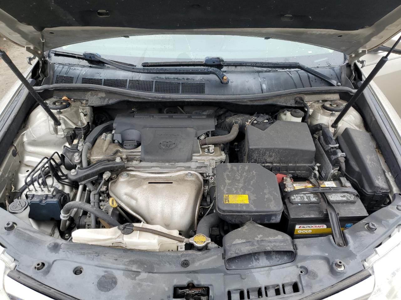 2013 Toyota Camry VIN 4T1BF1FK2DU658595 Copart auction photo, front end / rear end damage thumbnail 11