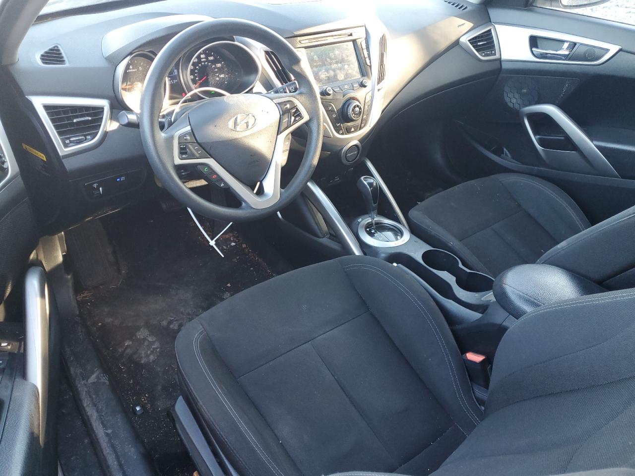 2014 Hyundai Veloster VIN KMHTC6AD6EU203933 Copart auction photo, front end damage thumbnail 8