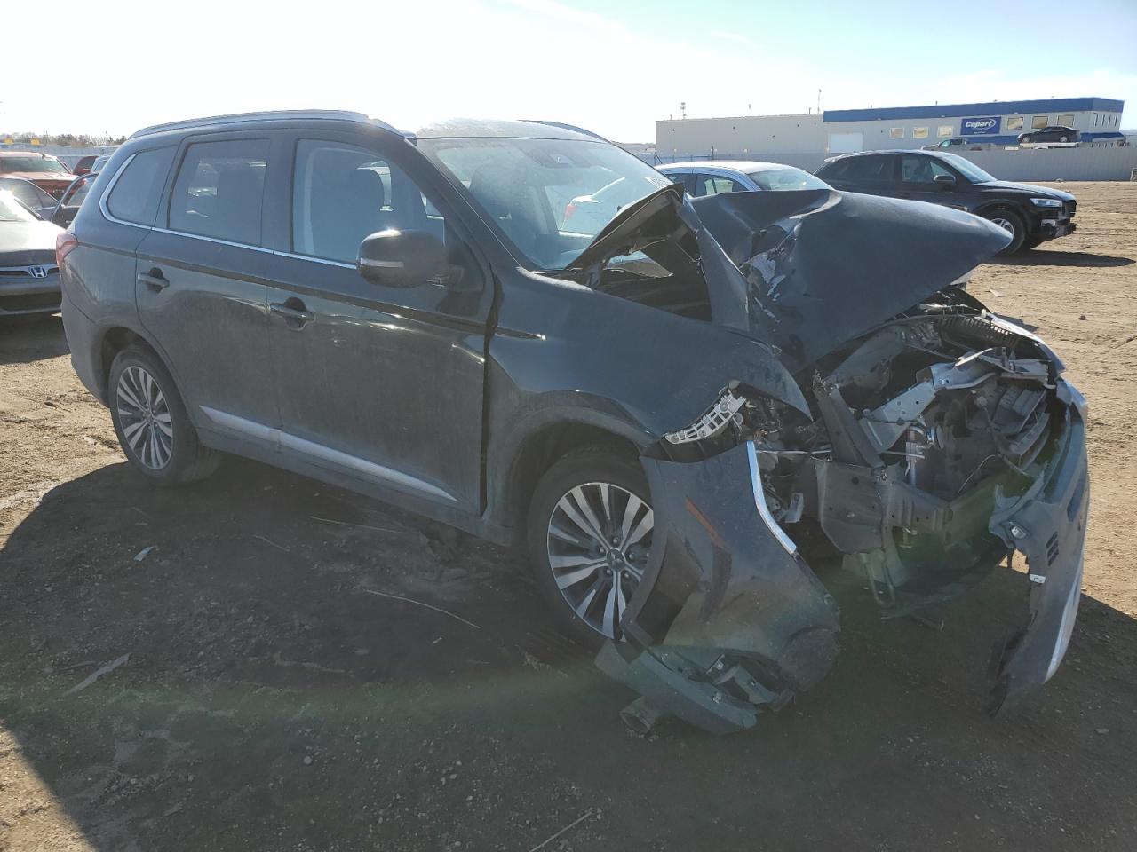 2020 Mitsubishi Outlander VIN JA4AZ3A30LZ036365 Copart auction photo, front end damage thumbnail 4