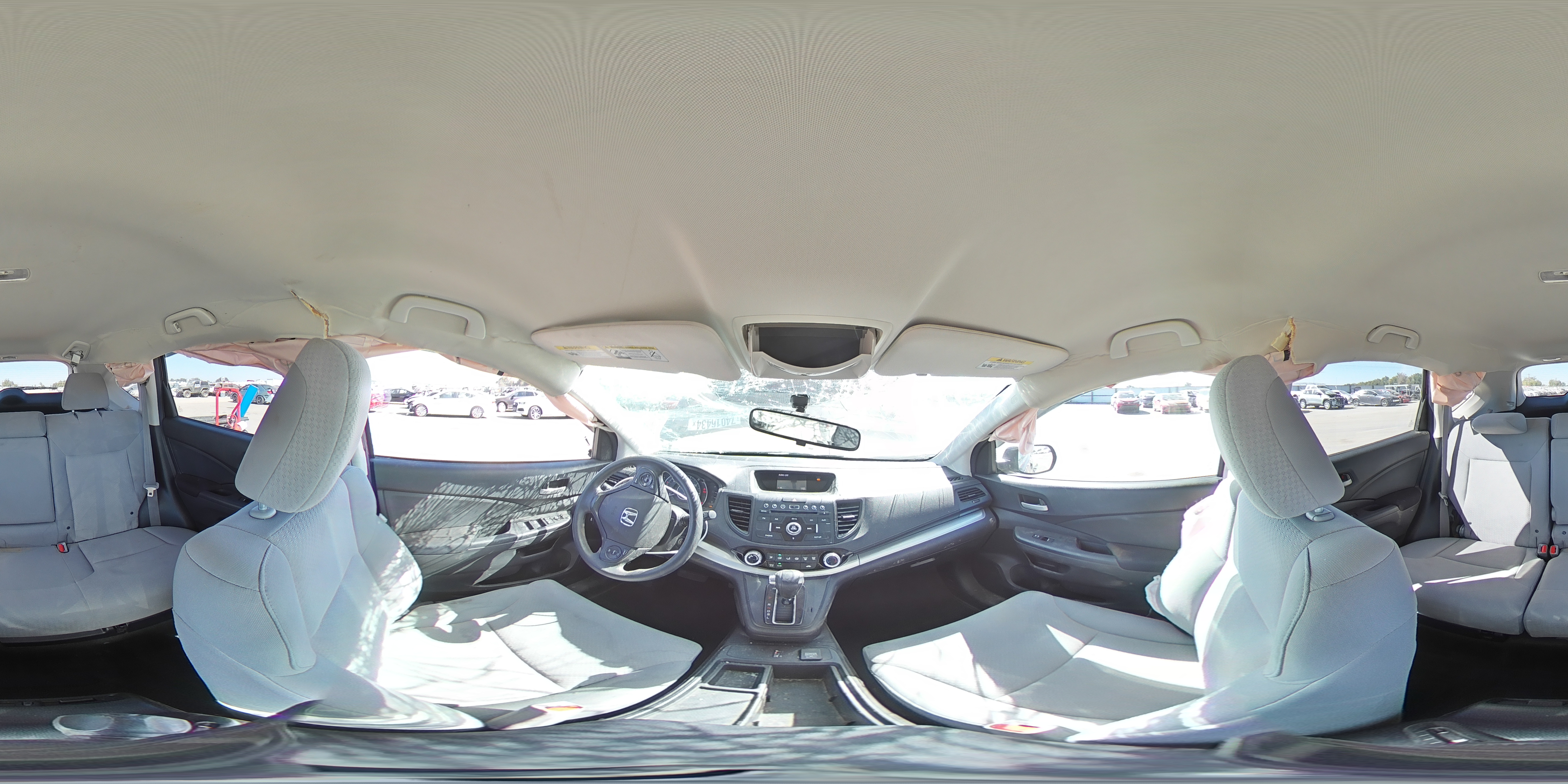 2016 Honda CR-V VIN 2HKRM4H45GH694837 Copart auction photo, undercarriage / front end damage thumbnail 14