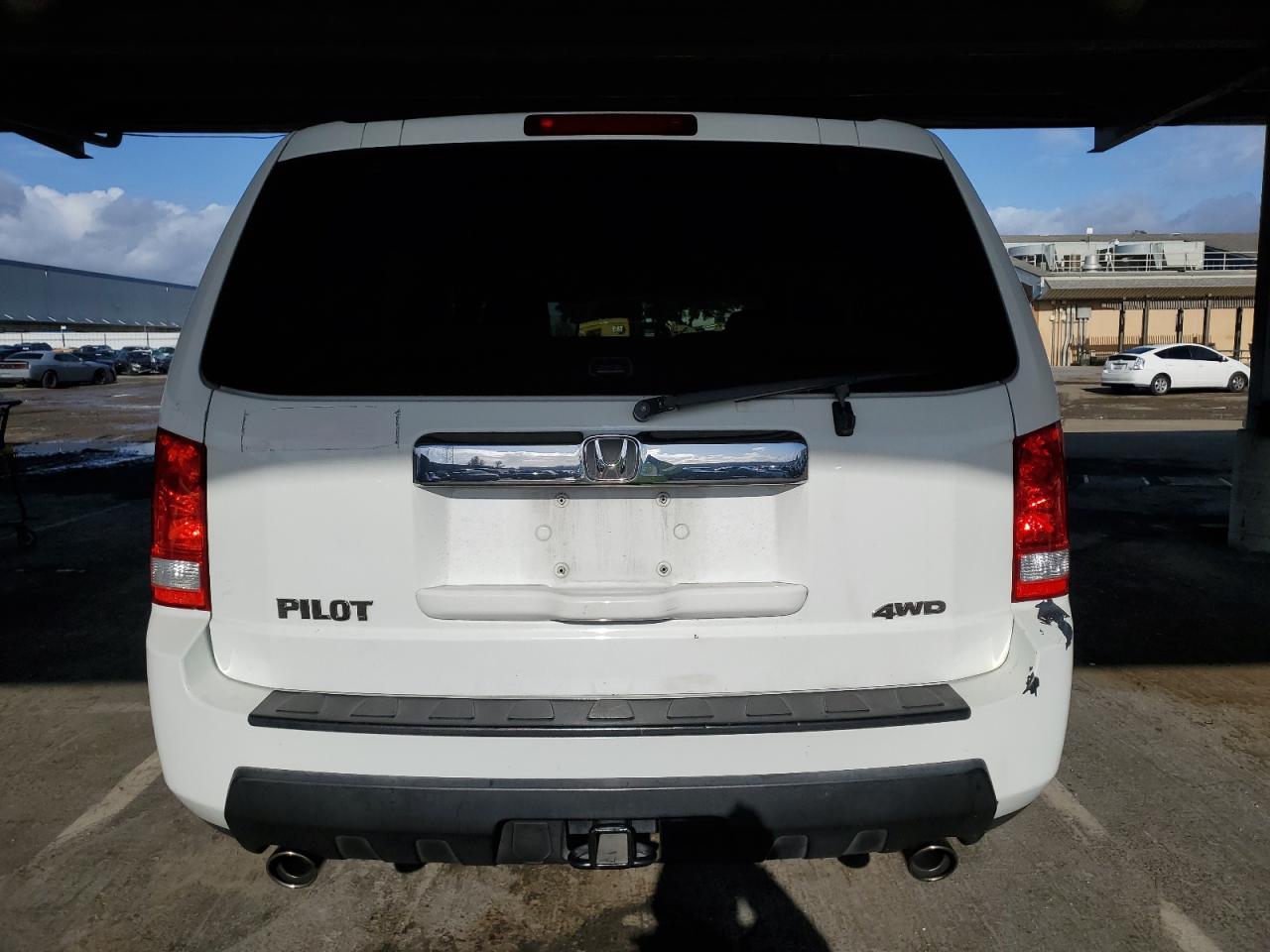 2010 Honda Pilot VIN 5FNYF4H44AB003020 Copart auction photo, front end damage thumbnail 6