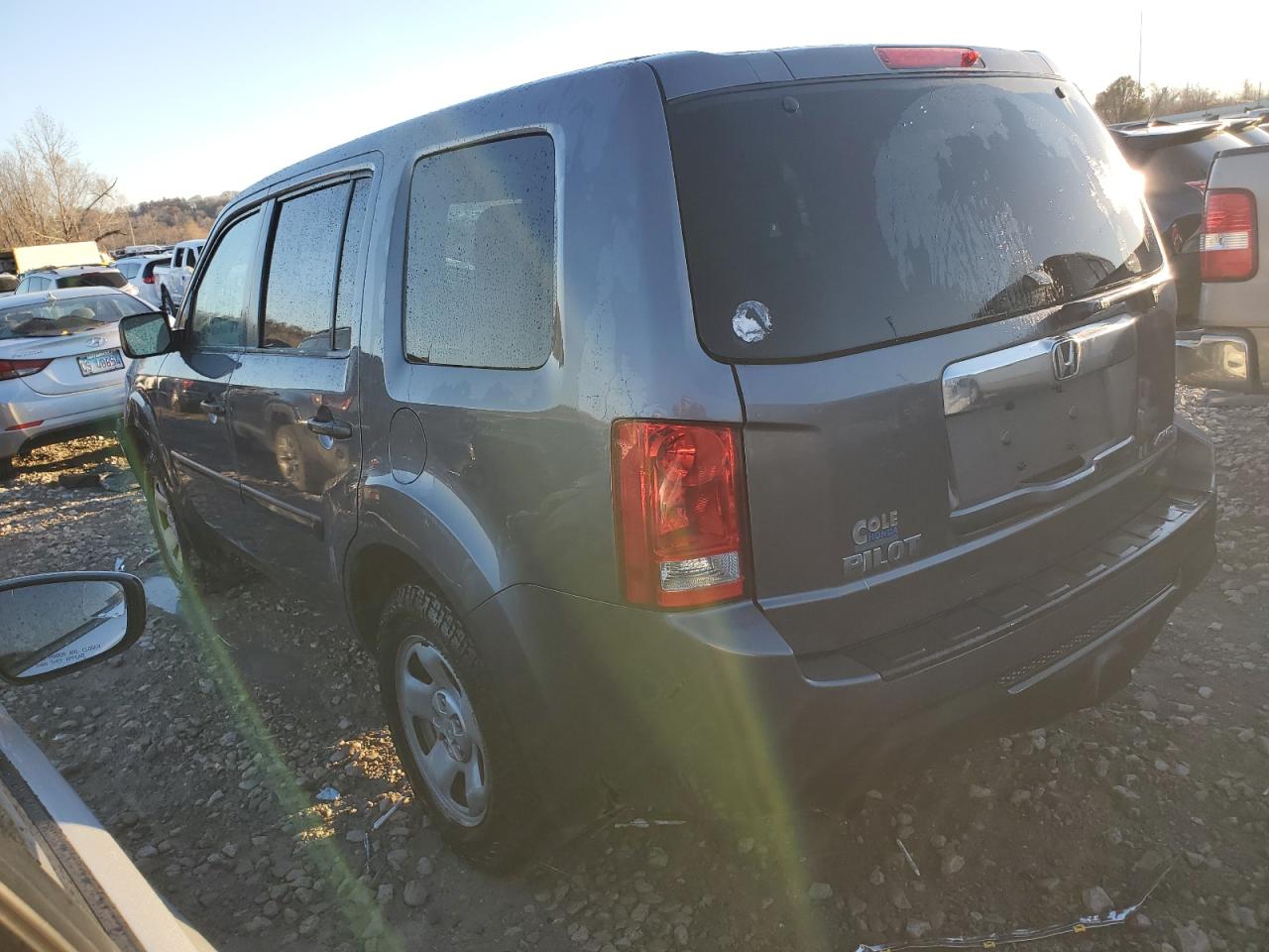 2014 Honda Pilot VIN 5FNYF4H29EB005222 Copart auction photo, front end damage thumbnail 2