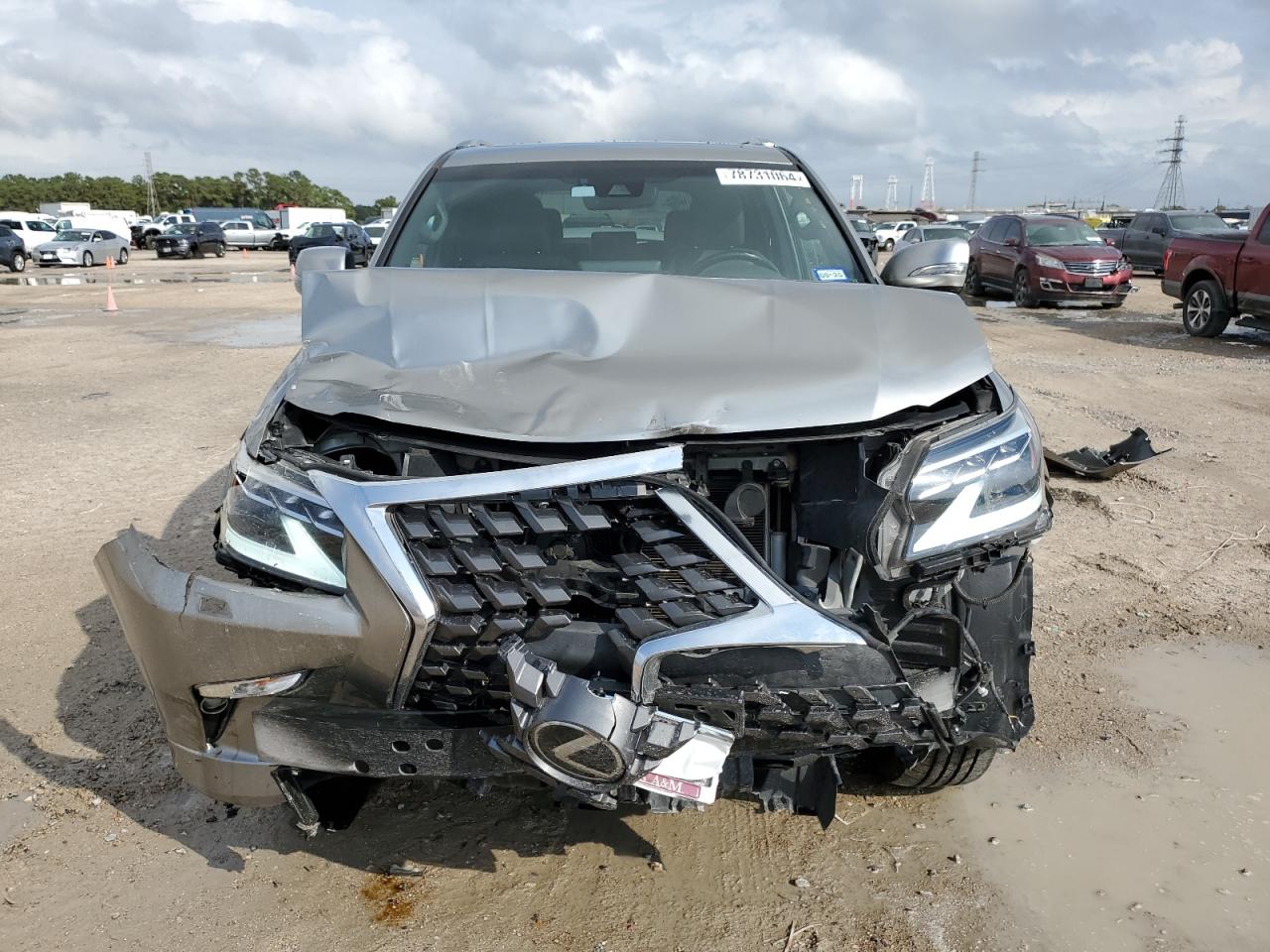 2022 Lexus GX VIN JTJAM7BX7N5306101 Copart auction photo, rear end / front end damage thumbnail 5