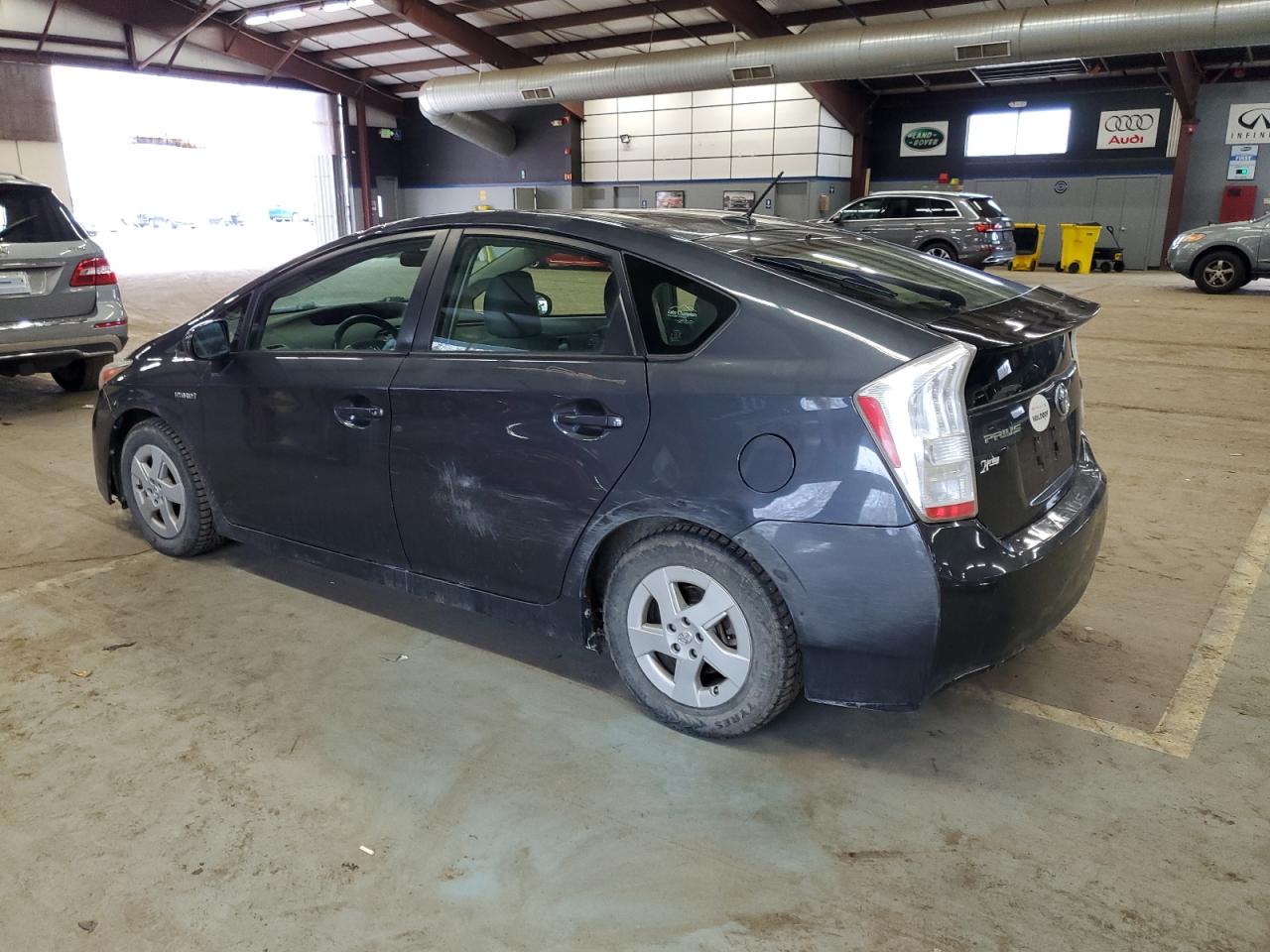 2011 Toyota Prius VIN JTDKN3DU4B1412007 Copart auction photo, top/roof / minor dent/scratches damage thumbnail 2