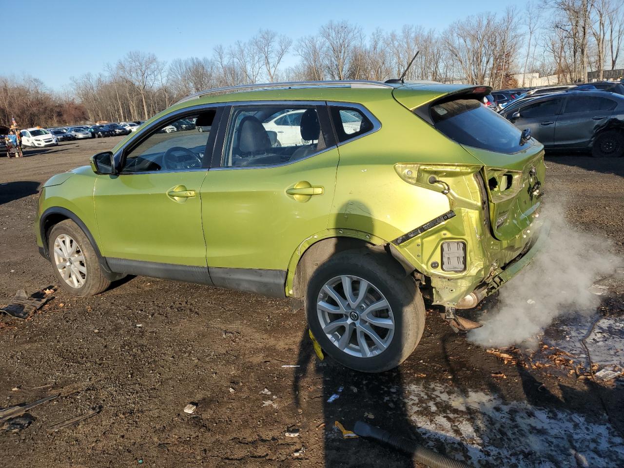 2020 Nissan Rogue VIN JN1BJ1CW9LW370718 Copart auction photo, rear end / minor dent/scratches damage thumbnail 2