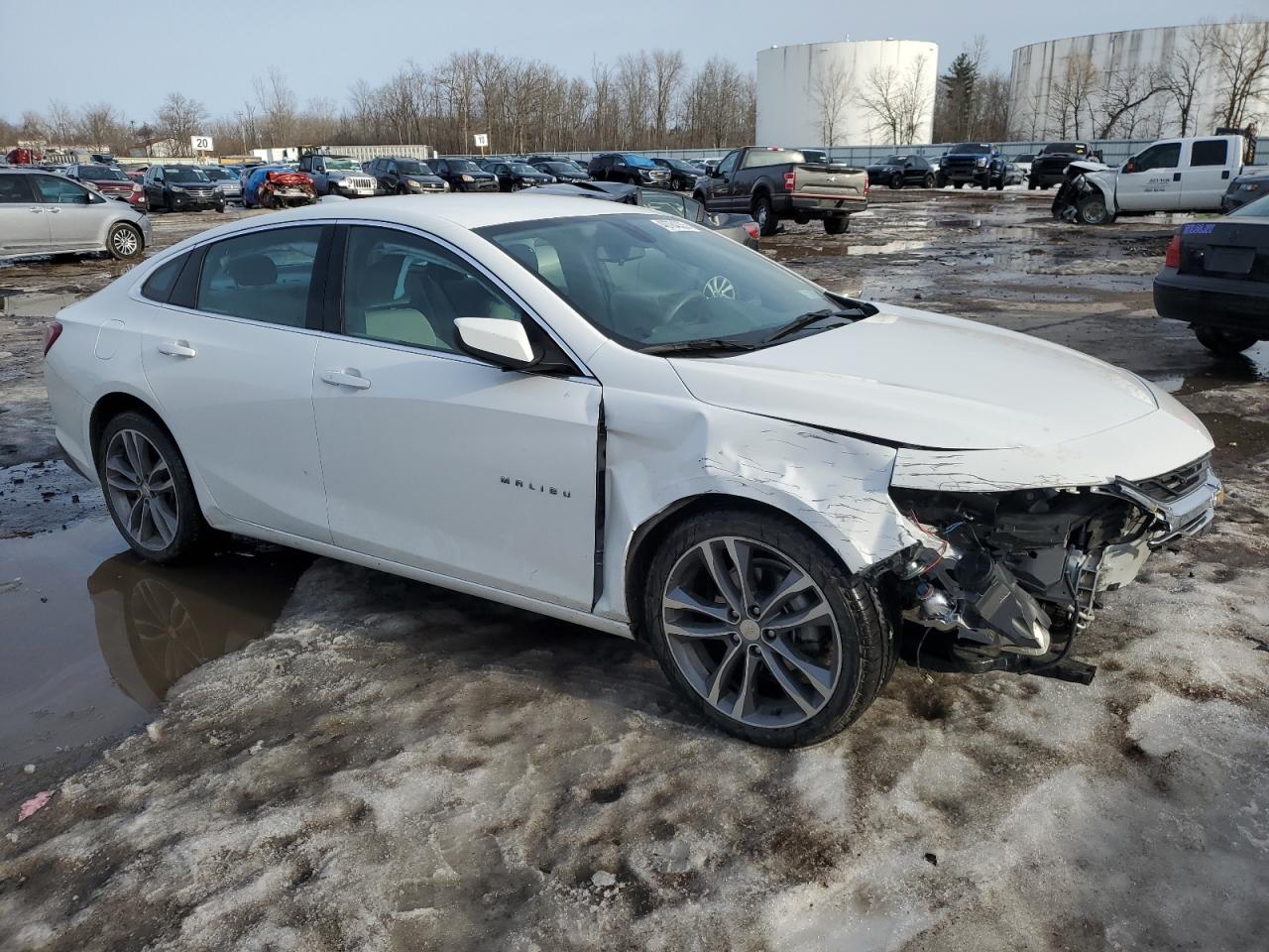 2022 Chevrolet Malibu VIN 1G1ZD5ST3NF124499 Copart auction photo, front end damage thumbnail 4