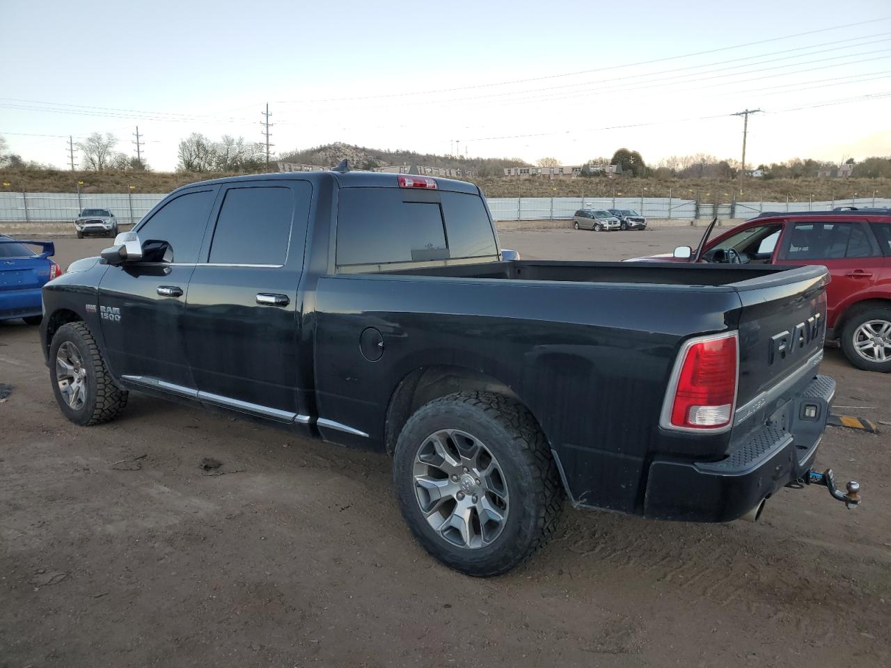 2018 RAM 1500 VIN 1C6RR7WT4JS148737 Copart auction photo, side / rear end damage thumbnail 2