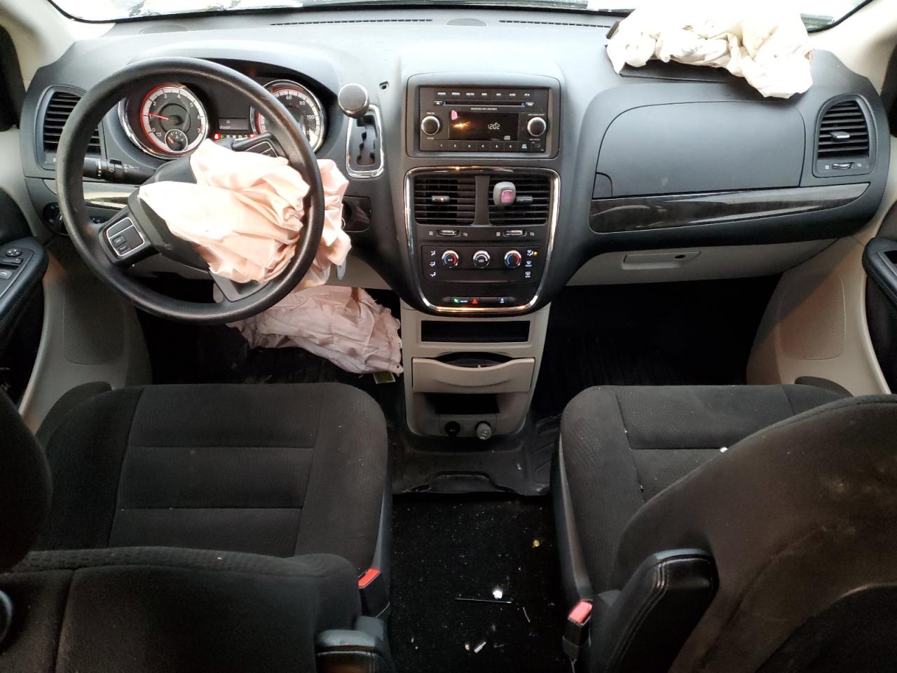 2015 Dodge Caravan VIN 2C4RDGBGXFR651164 Copart auction photo, front end damage thumbnail 8