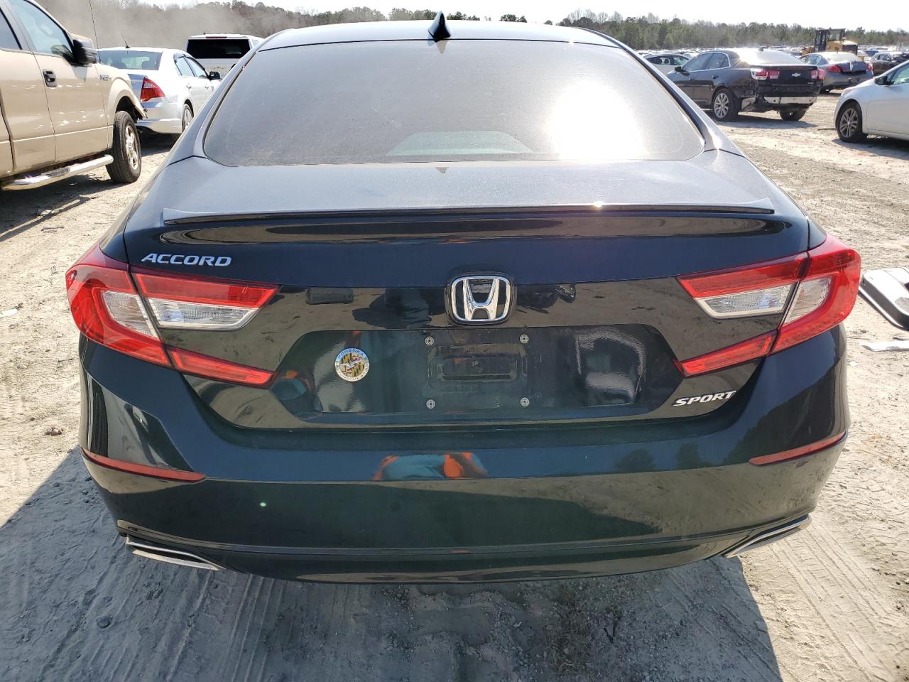 2022 Honda Accord VIN 1HGCV1F35NA025386 Copart auction photo, mechanical / side damage thumbnail 6