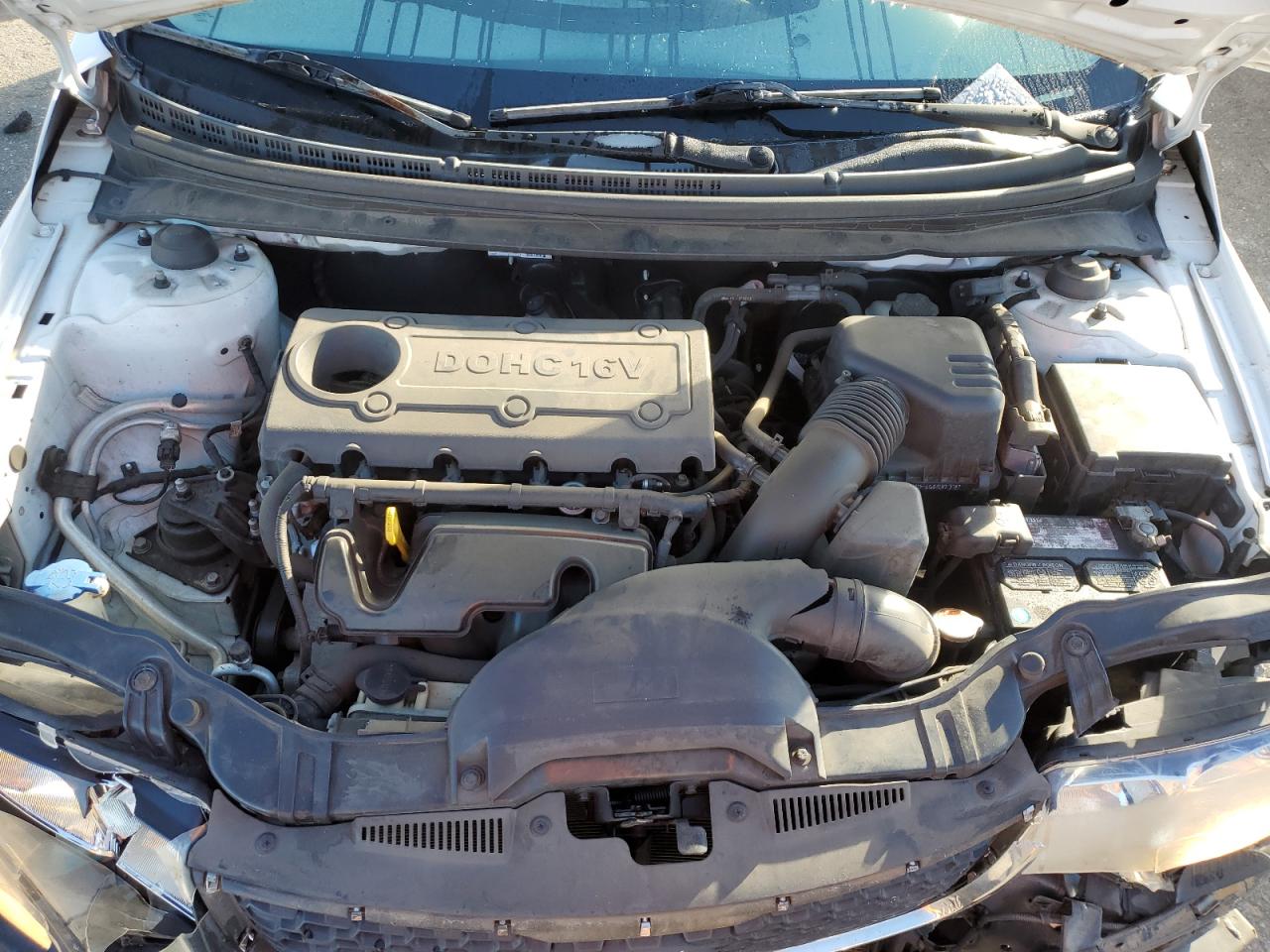 2013 KIA Forte VIN KNAFU4A2XD5726038 Copart auction photo, front end damage thumbnail 11