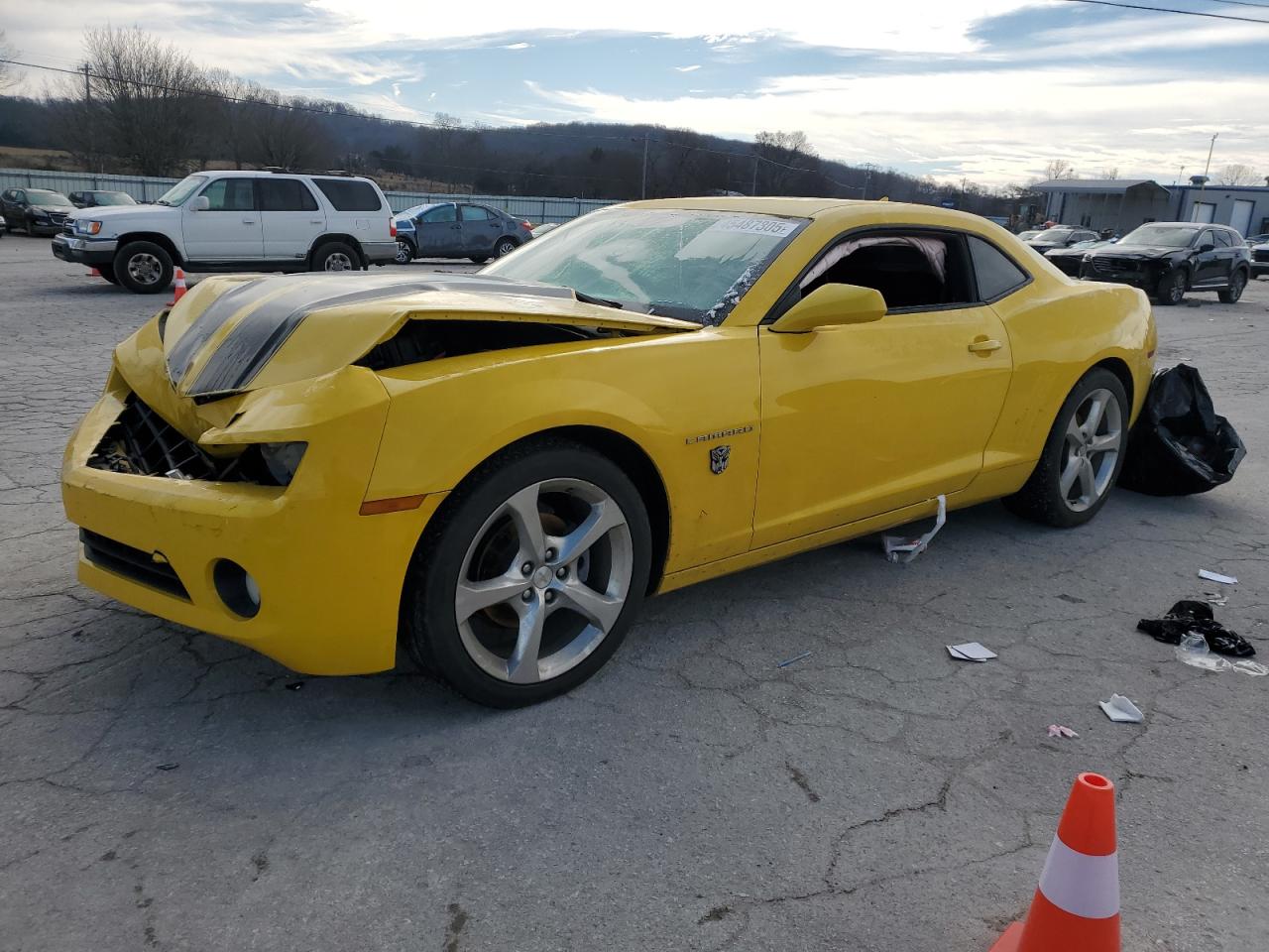2013 Chevrolet Camaro VIN 2G1FC1E31D9234758 - Copart auction photo