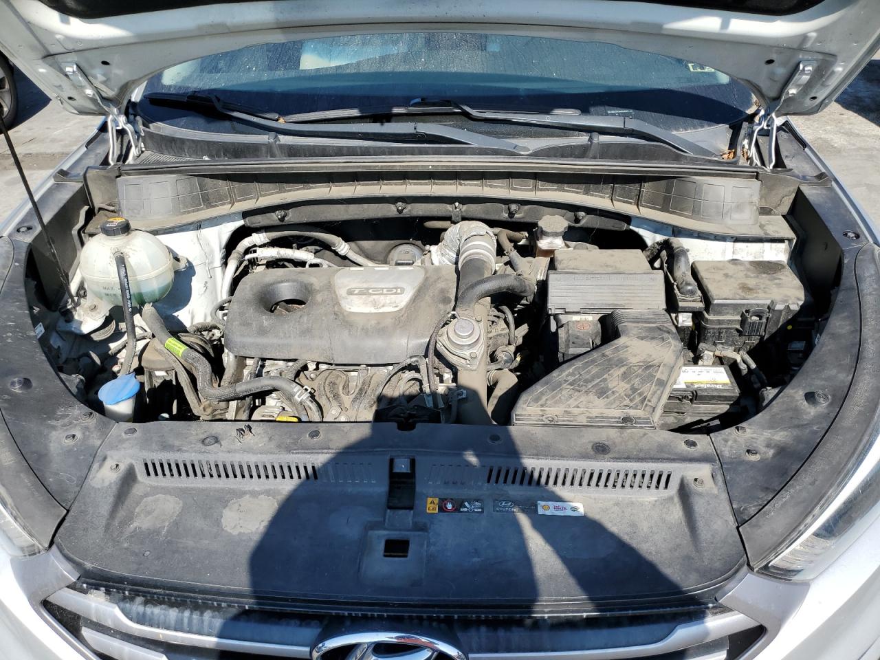 2017 Hyundai Tucson VIN KM8J33A29HU580166 Copart auction photo, mechanical damage thumbnail 11