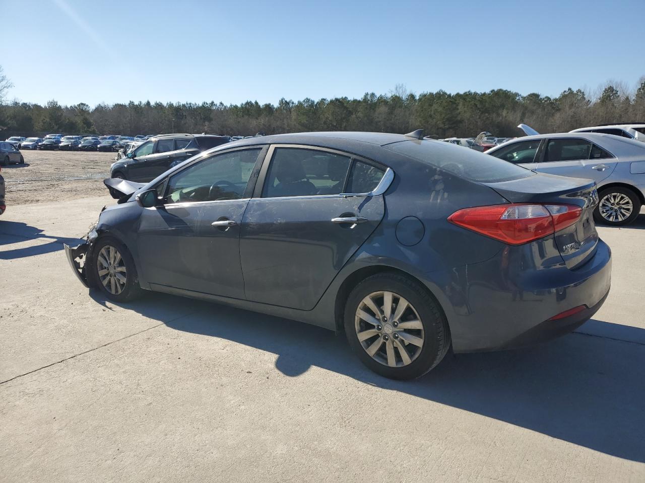 2014 KIA Forte VIN KNAFX4A81E5047546 Copart auction photo, front end damage thumbnail 2
