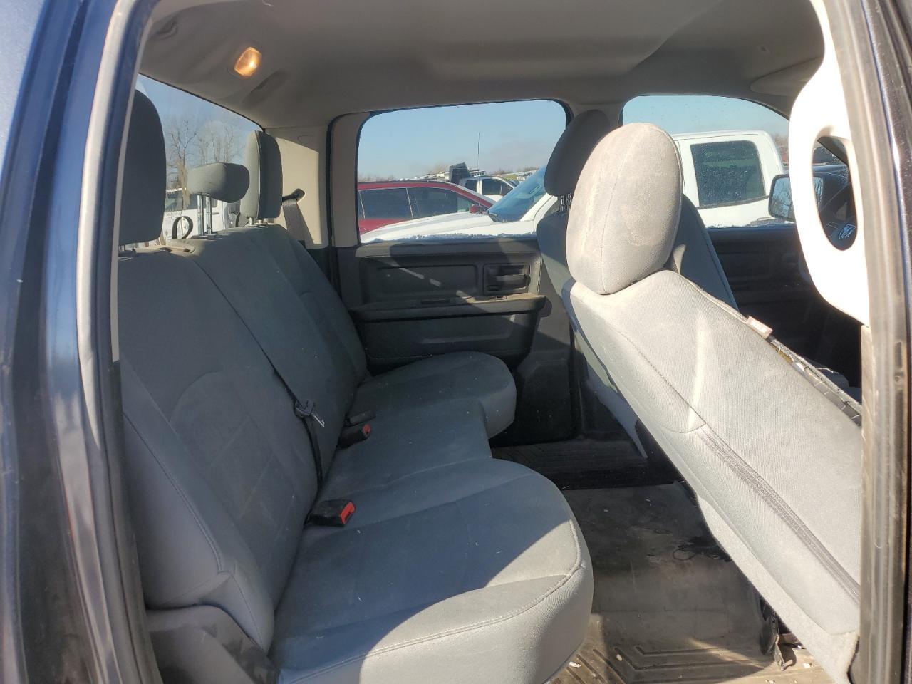 2017 RAM 1500 VIN 1C6RR7KT3HS613492 Copart auction photo, front end / side damage thumbnail 11