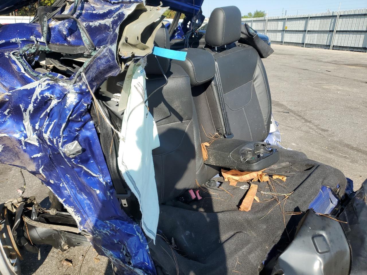 2015 Ford Focus VIN 1FADP3N28FL321631 Copart auction photo, all over damage thumbnail 11