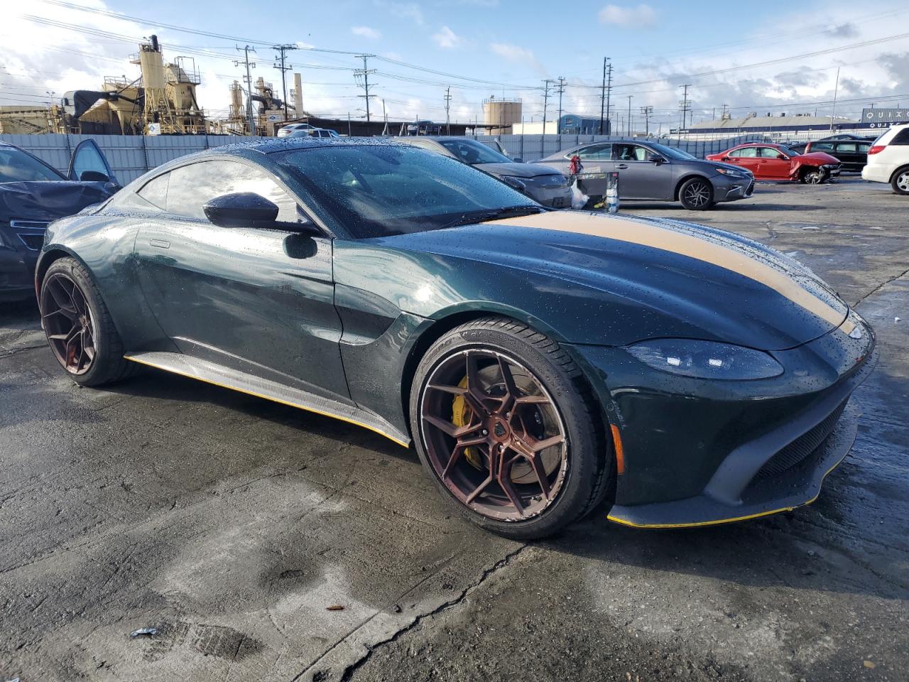 2020 Aston Martin Vantage VIN SCFSMGAW4LGN03942 Copart auction photo, rear end damage thumbnail 4