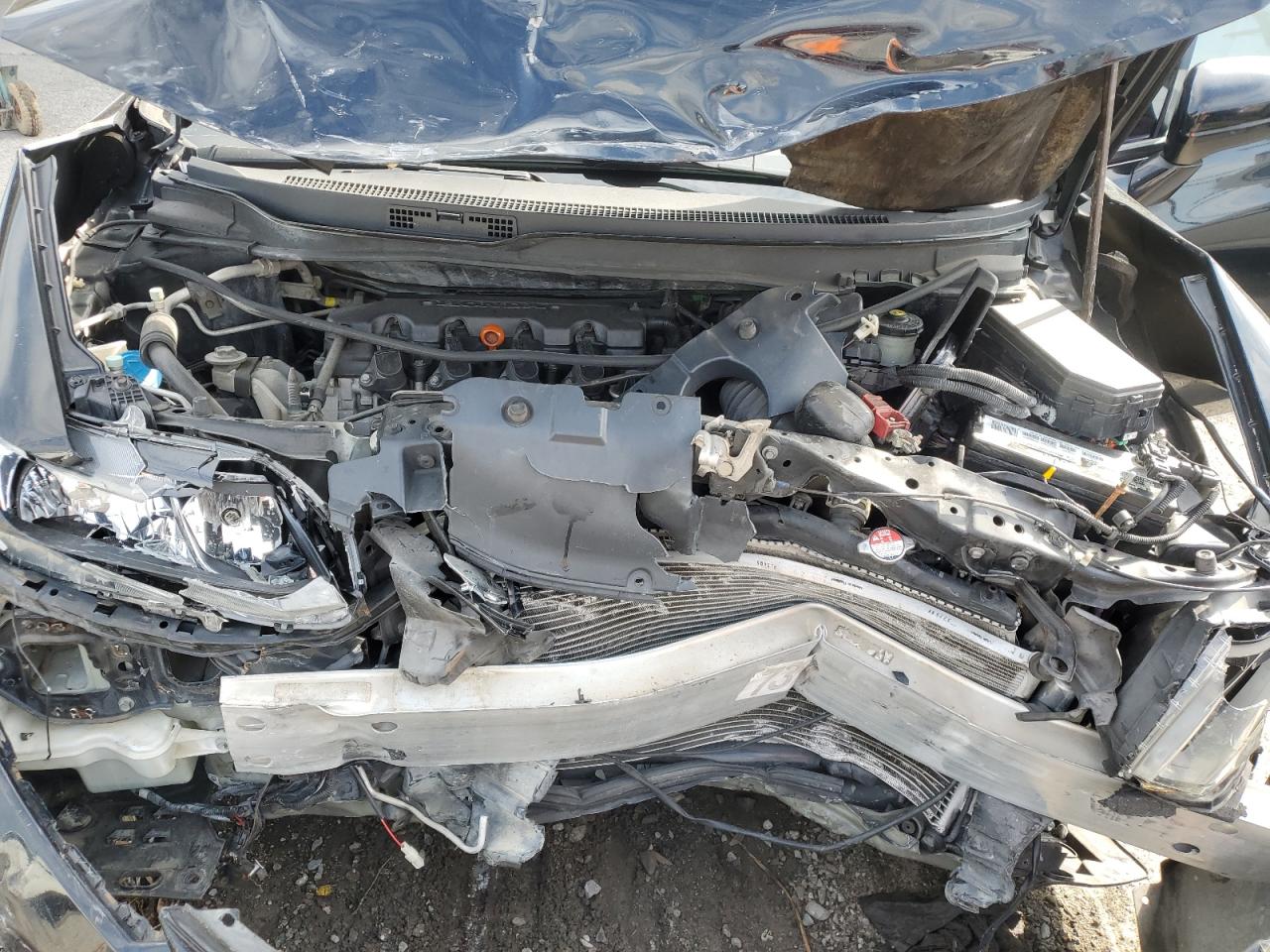 2014 Honda Civic VIN 19XFB2F87EE046243 Copart auction photo, front end damage thumbnail 11