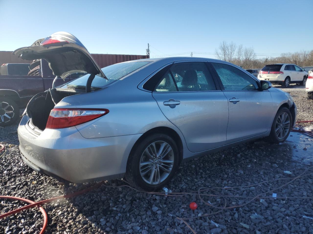 2017 Toyota Camry VIN 4T1BF1FKXHU649665 Copart auction photo, rear end damage thumbnail 3