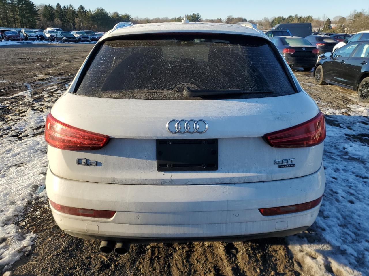 2018 Audi Q3 VIN WA1ECCFS9JR031634 Copart auction photo, front end damage thumbnail 6