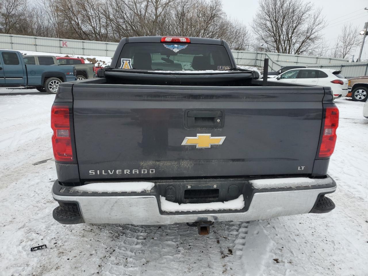 2014 Chevrolet Silverado VIN 1GCVKREH2EZ181463 Copart auction photo, front end / side damage thumbnail 6