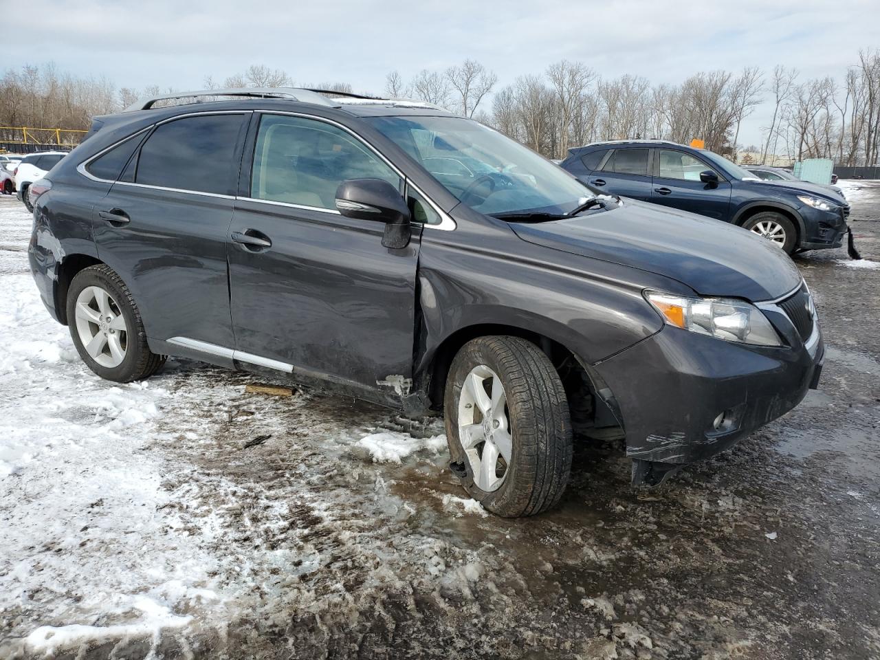 2010 Lexus RX VIN 2T2BK1BA0AC076643 Copart auction photo, front end damage thumbnail 4